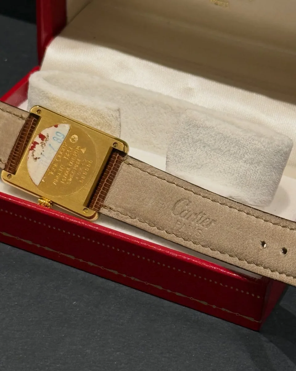 Rare Cartier Tank Masterpiece – 1980 Unseen Condition - Image 9
