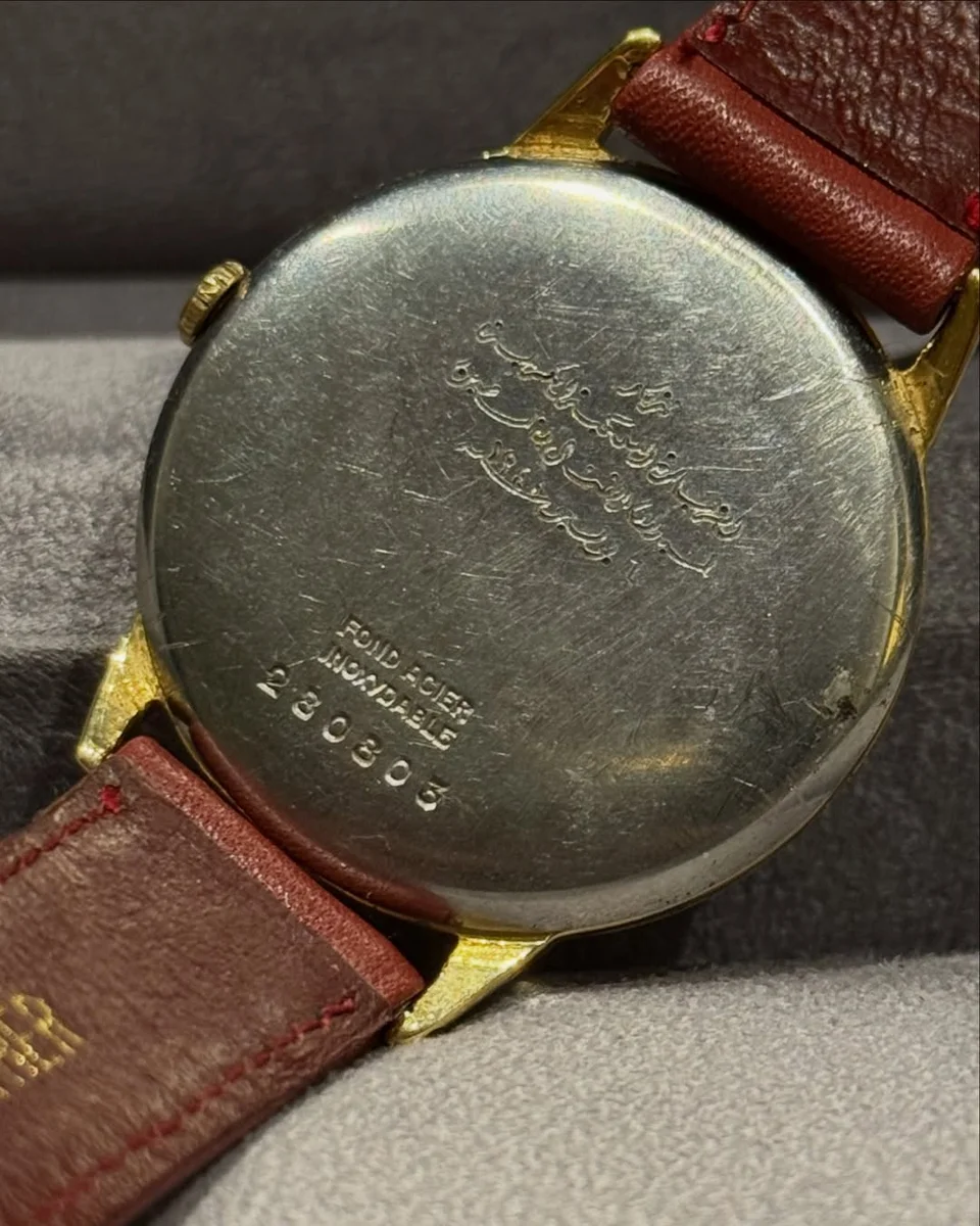 Rare Royal Edition – King Farouk 1948 Tell Wrist Watch - Image 6