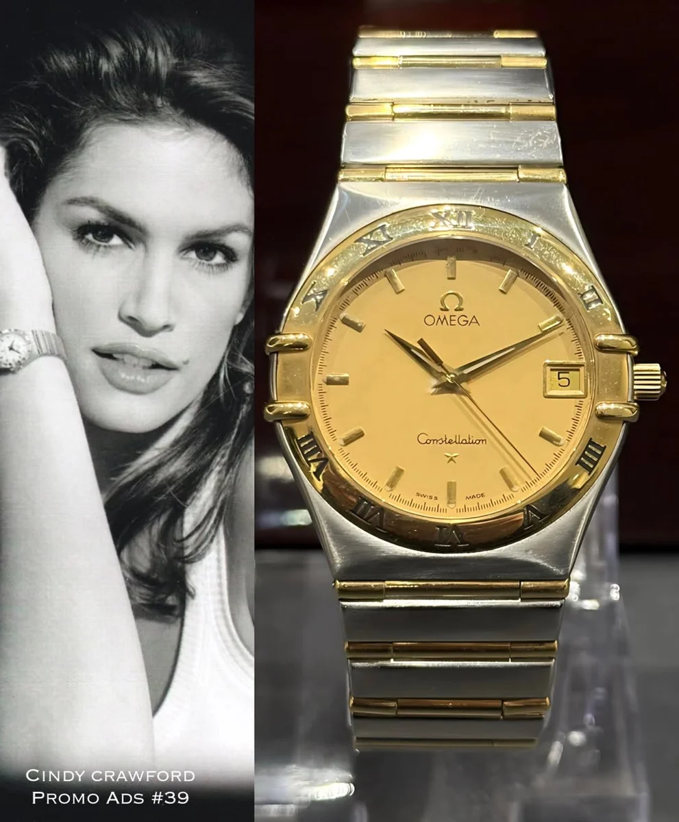 Omega Constellation Classic Gold and Steel Vintage