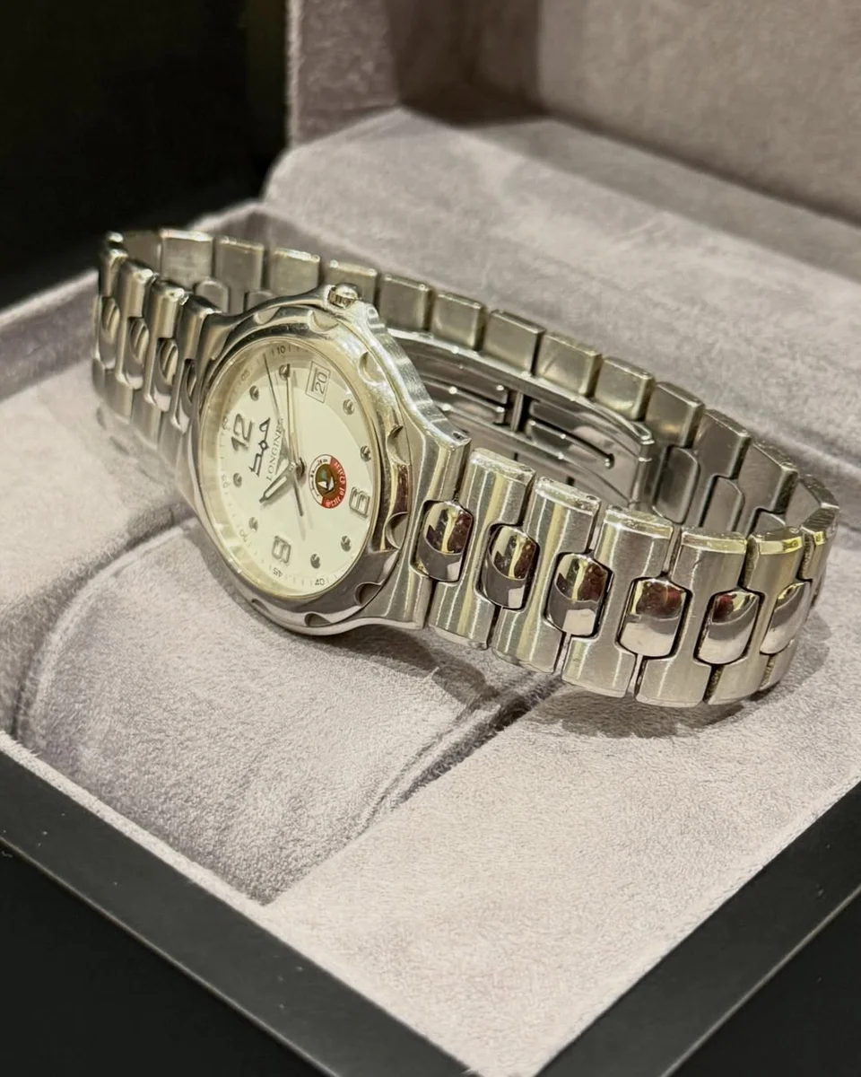 Rare Longines Special Edition Qatar Sheikh Hamad Bin Khalifa 1995 - Image 2