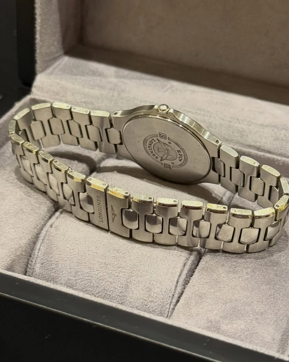 Rare Longines Special Edition Qatar Sheikh Hamad Bin Khalifa 1995 - Image 4