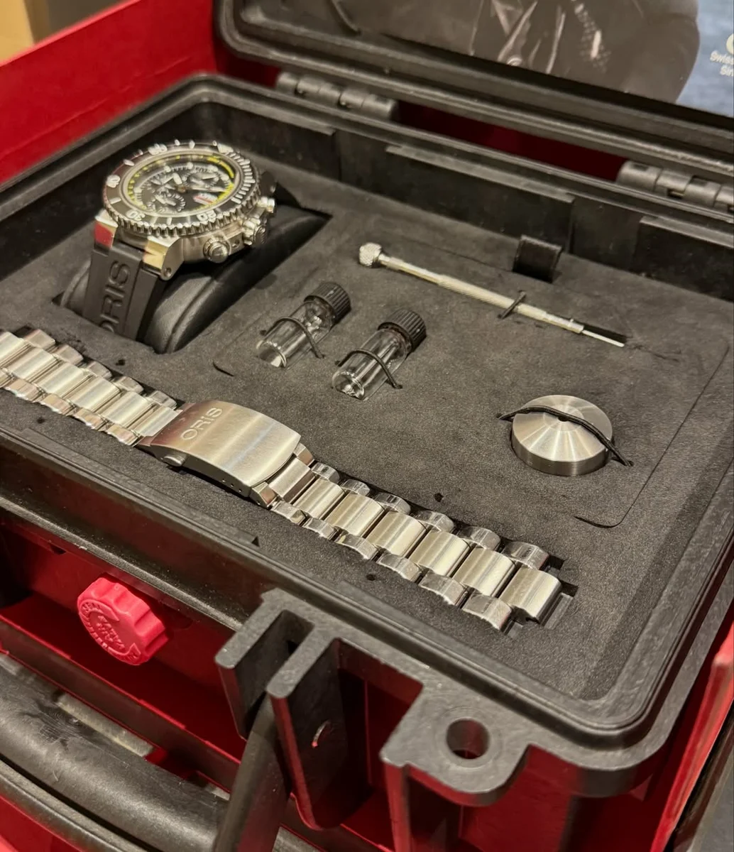 Oris World Of Depths, Aquis Depth Gauge - Full Complete Set - Image 3