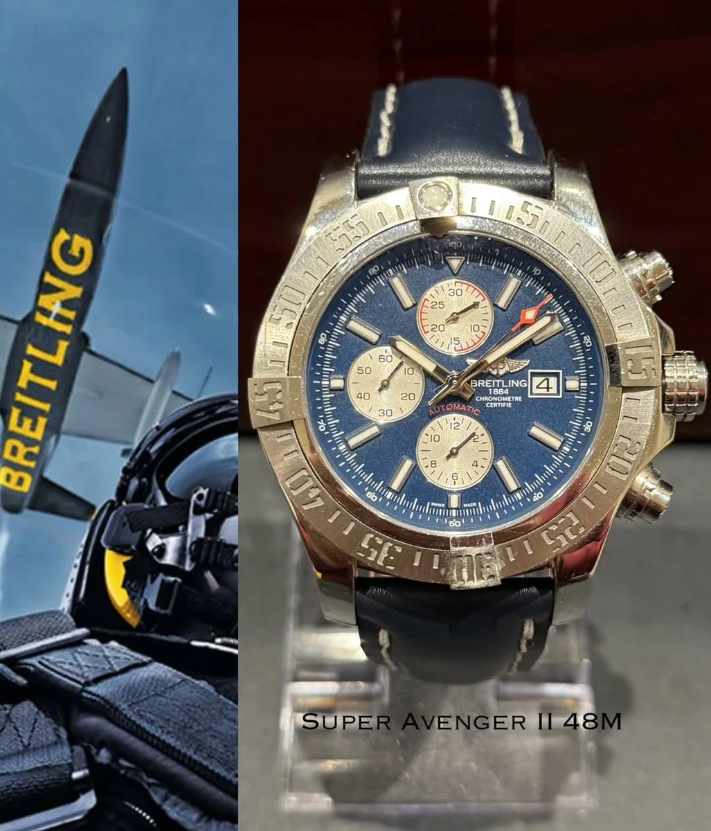 Breitling Super Avenger 48MM Professional Chronograph