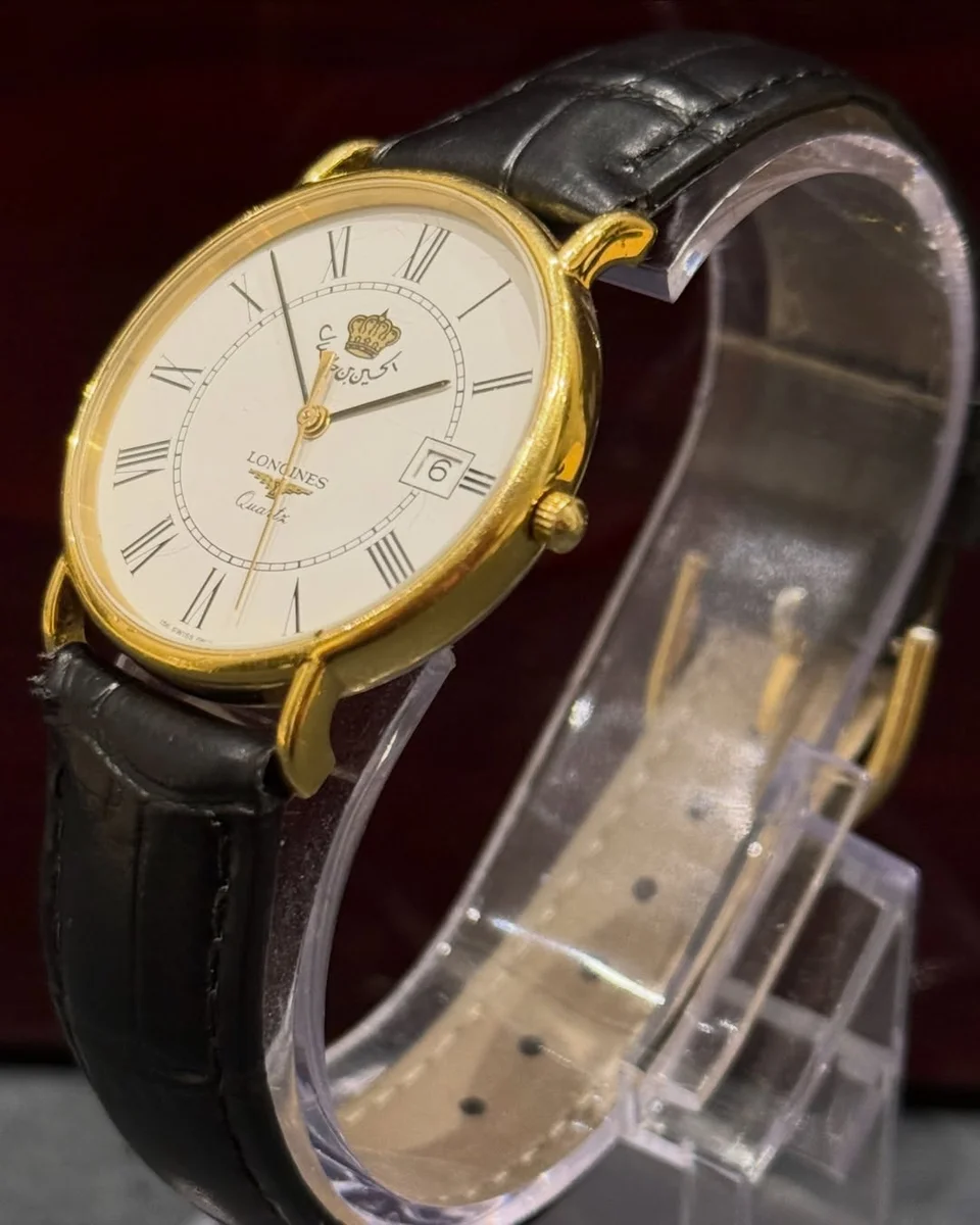 1980 Rare Royal Longines Masterpiece King Hussein Bin Talal - Image 2