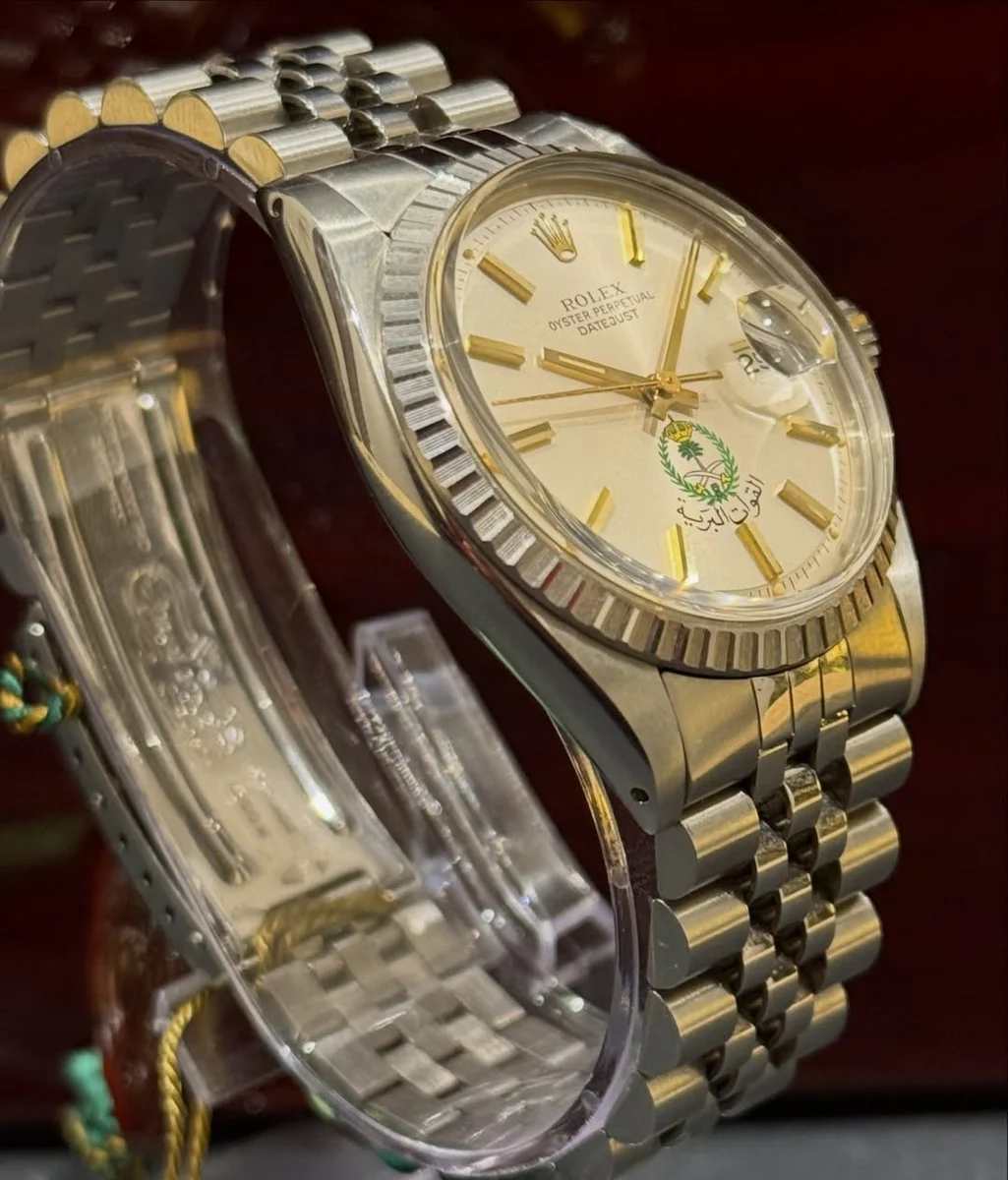 Ultra Rare Rolex 1976 Datejust Issued Exclusively For The Saudi Land Forces - Image 5