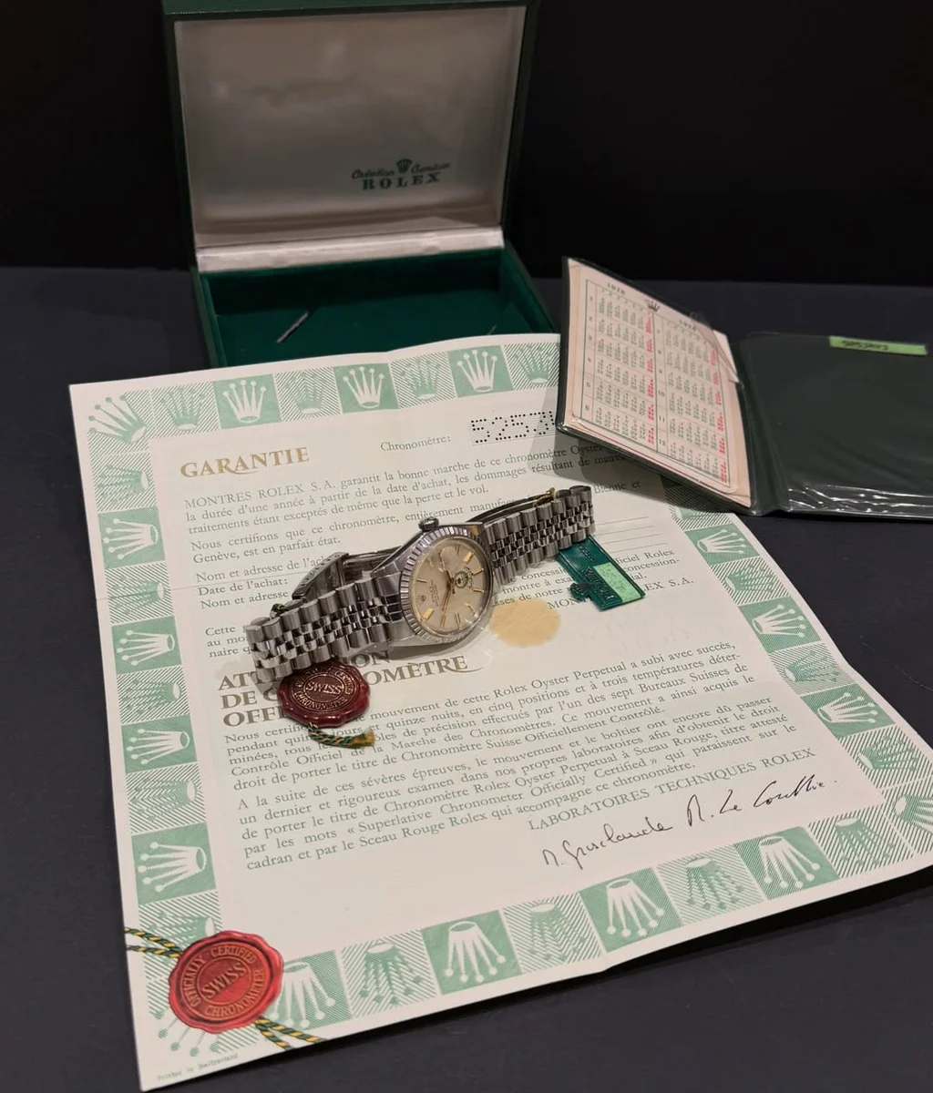 Ultra Rare Rolex 1976 Datejust Issued Exclusively For The Saudi Land Forces - Image 10