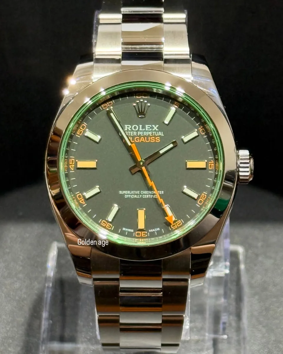 Rare 2022 Milgauss Excellence Z-Blue Rolex Full Set - Image 4