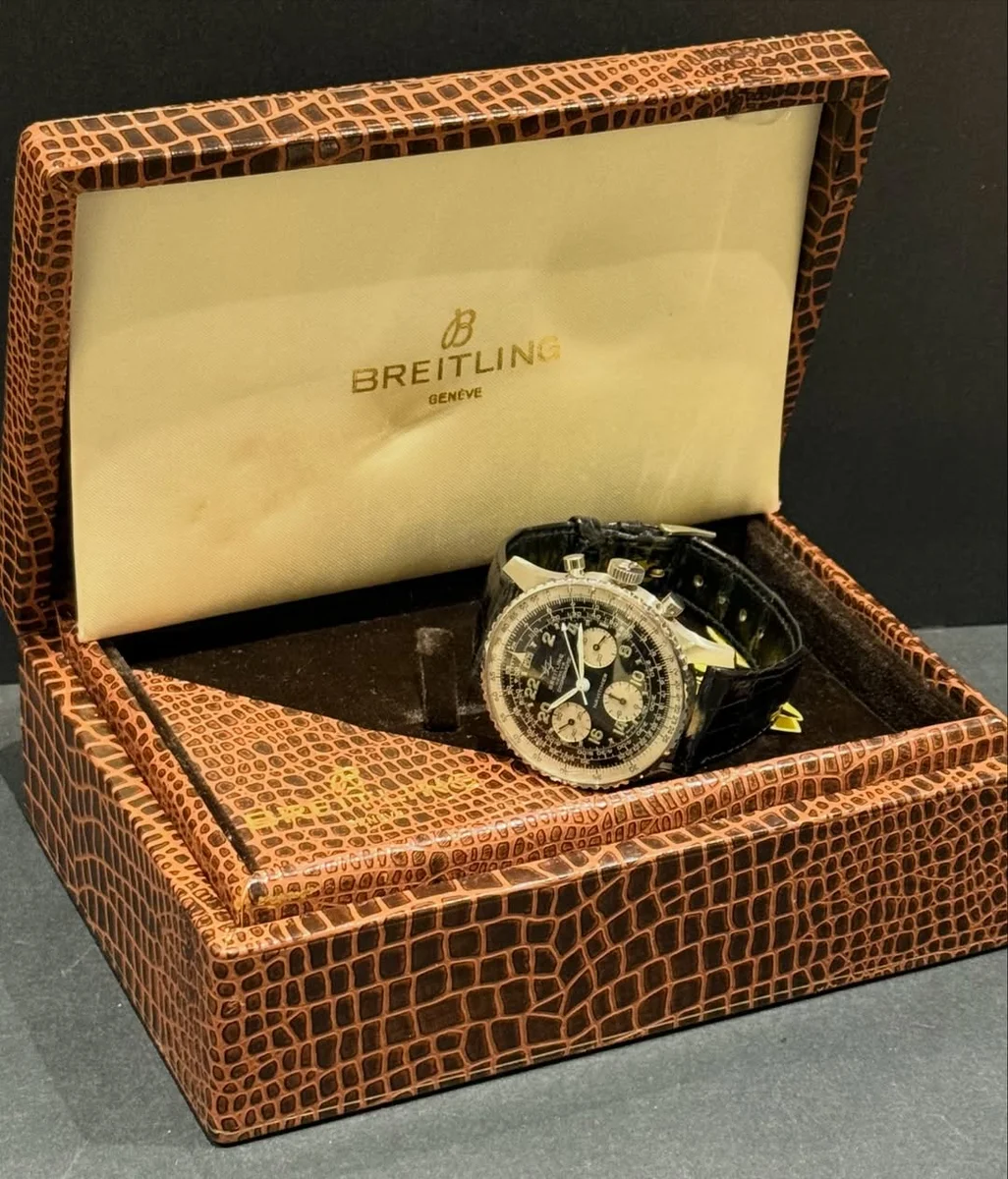 Extremely Rare Jordan 1970 Navitimer Cosmonaute King Hussein Bin Talal - Image 11