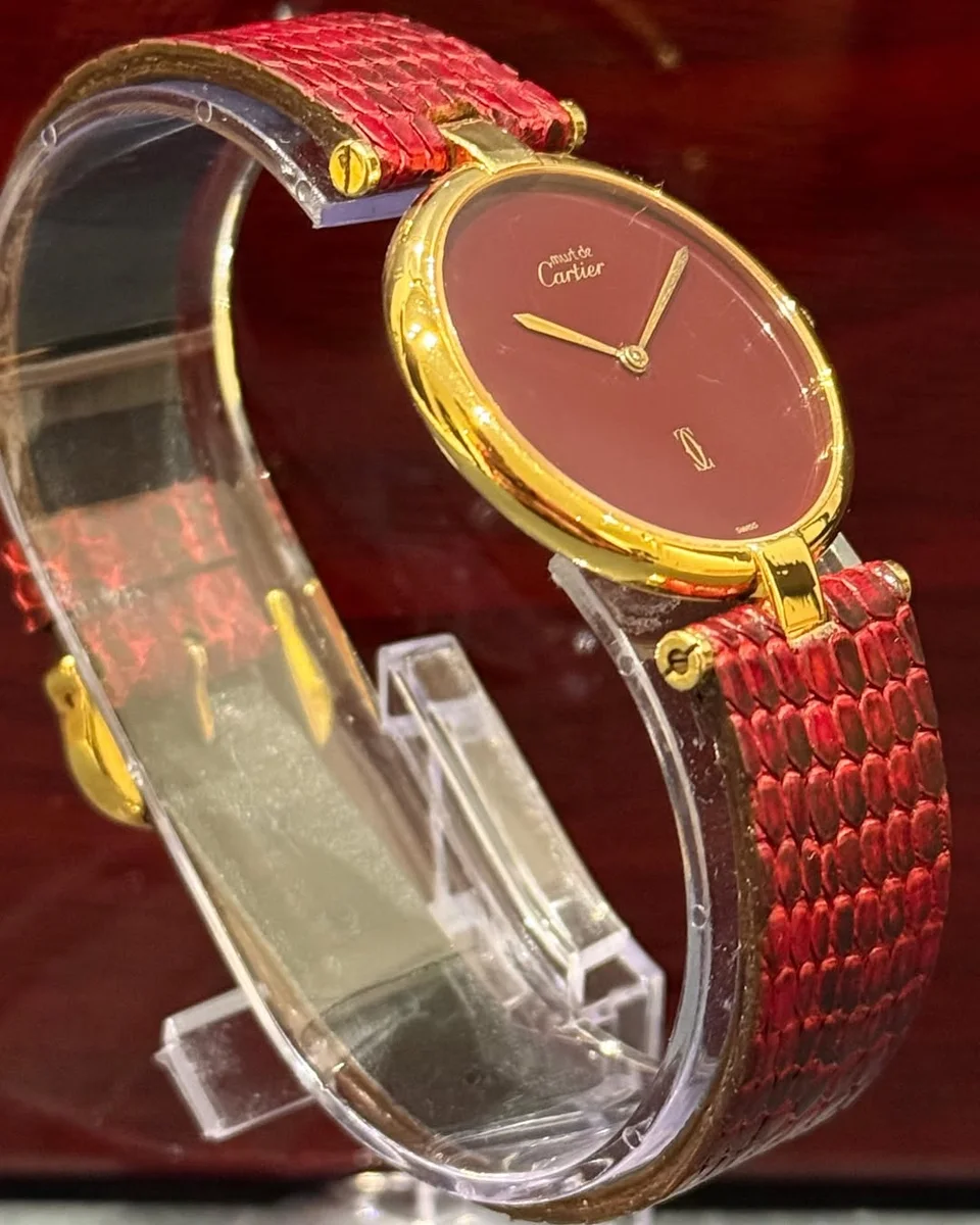 Rare Cartier 30mm Must De Cartier Collection 1990s Creations. - Image 4