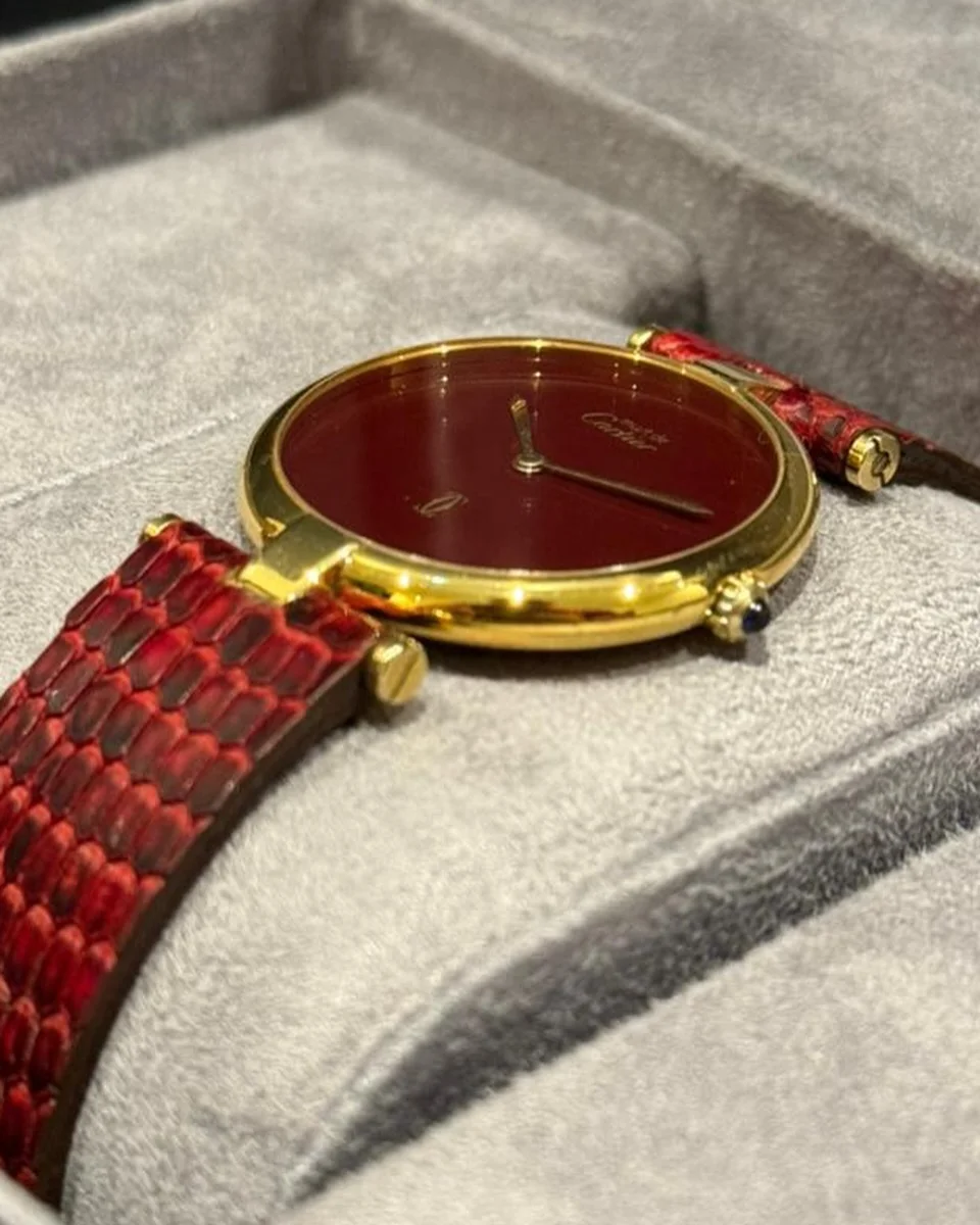 Rare Cartier 30mm Must De Cartier Collection 1990s Creations. - Image 5