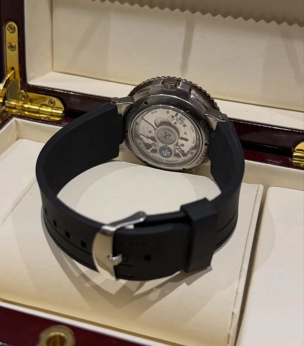Rare Ulysse Nardin Marine Collection 43MM Steel Rubber - Image 5
