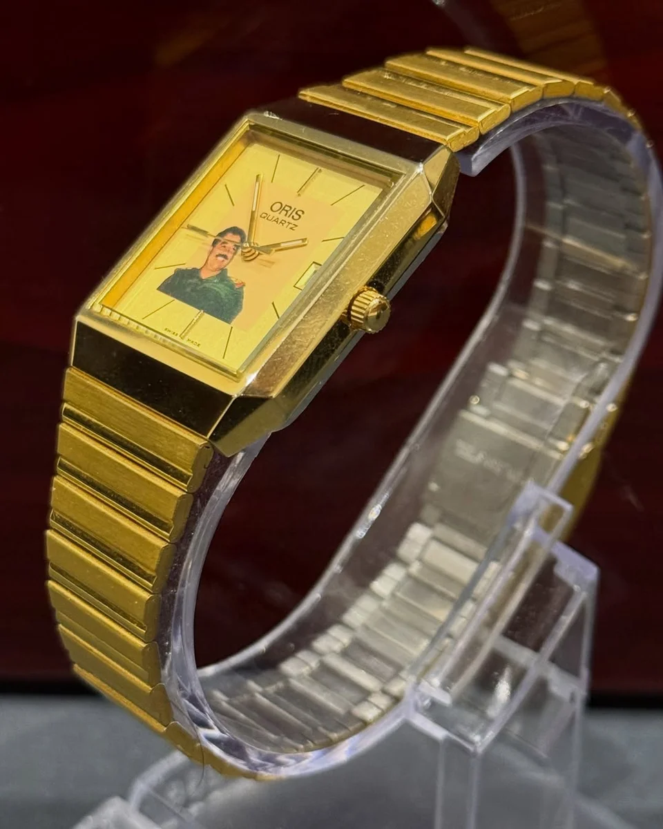Rare Oris Special Edition, Iraq 1980 President Saddam - Image 2