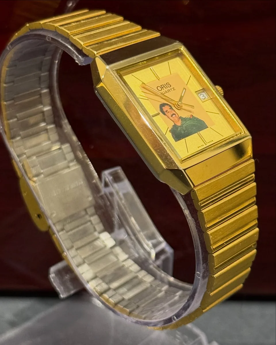 Rare Oris Special Edition, Iraq 1980 President Saddam - Image 3