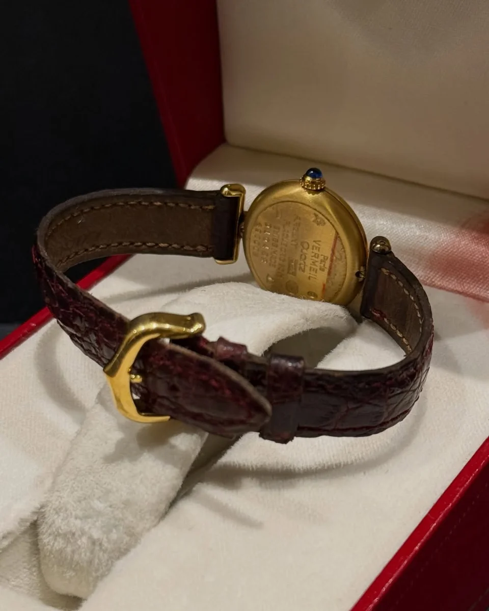 Rare Cartier Must de Colisée 1990s Classic 26 mm - Image 5