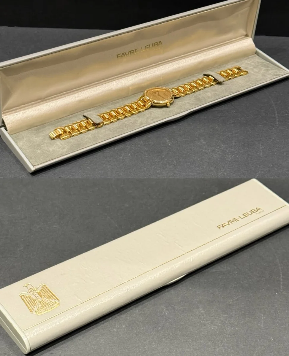 Rare Favre-Leuba Genève Special Ladies Edition Iraq 1988 President Saddam Hussain - Image 8