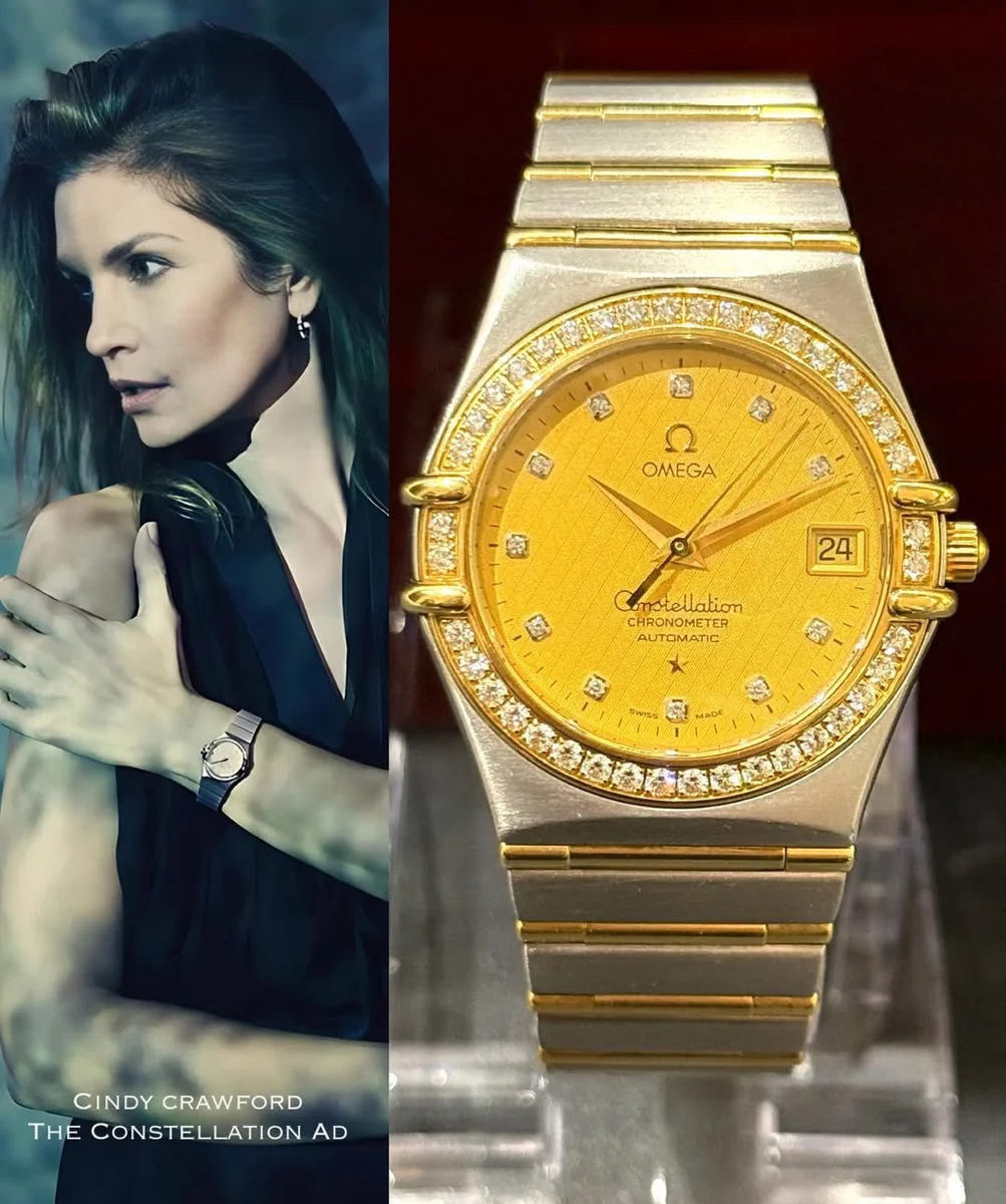 Omega Constellation Special Steel/Gold Diamonds 31MM For Ladies
