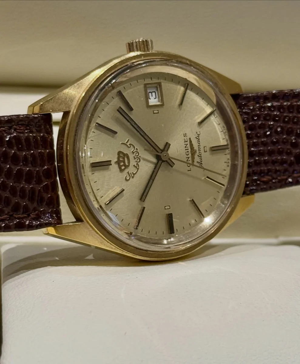 Ultra Rare Longines Royal Special Edition1970 Automatic King Hussain - Image 4