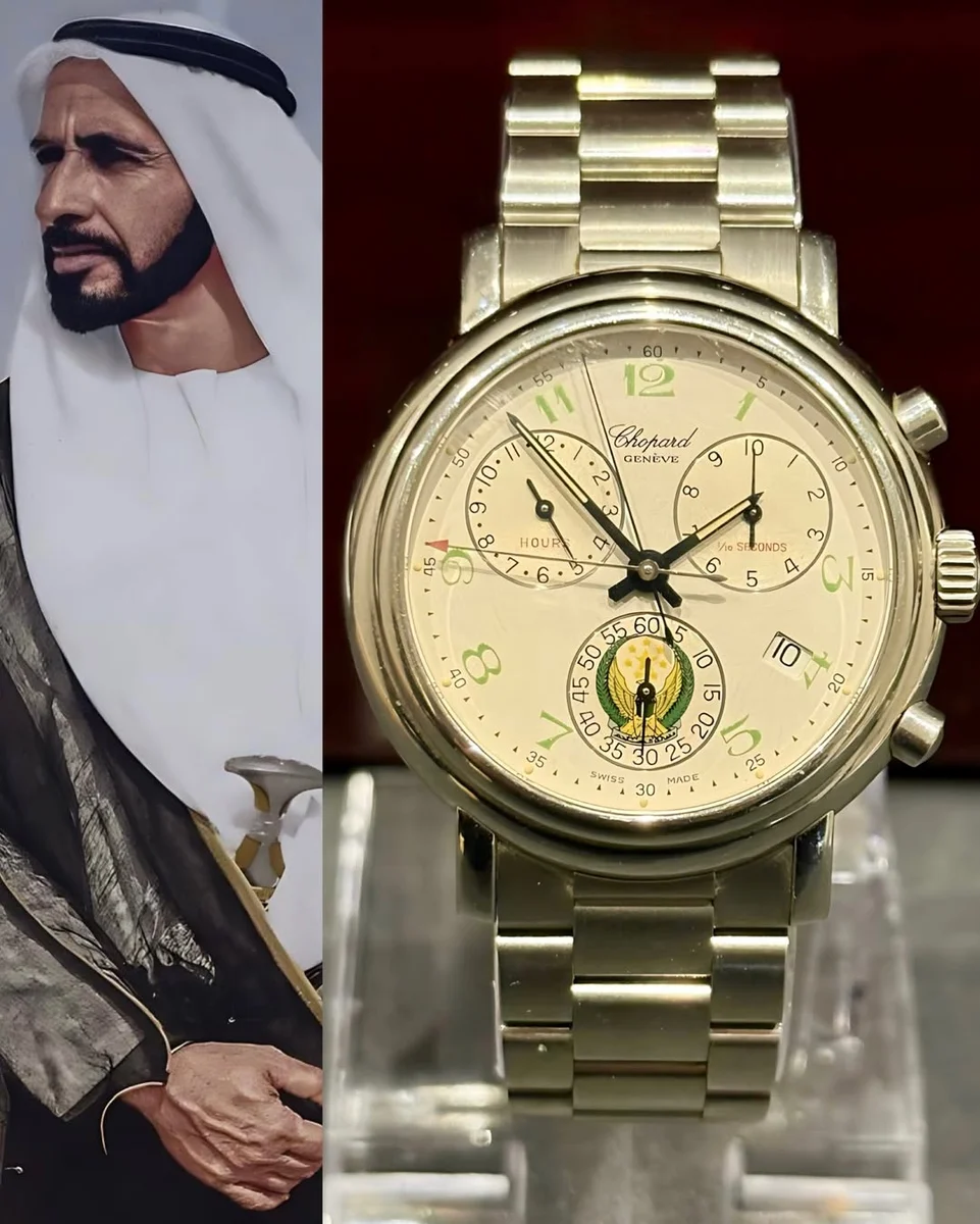 Rare Chopard Special Military Edition UAE 1998 Perpetual Calendar